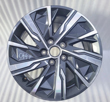 Load image into Gallery viewer, 1x Alufelge 17 Zoll 7.0" 5x114.3 43 5ET Matt Graphit 52910-N7160 Hyundai Tucson FEL8100145918xc