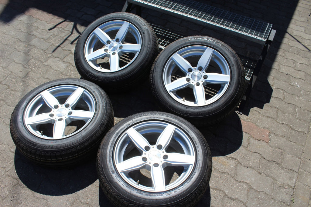 4x Alufelge 16 Zoll 7.0" 5x120 35ET Glanz Silber KBA49257 BMW 1 F20 Rim Wheel FEL9973559867te