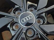 Laden Sie das Bild in den Galerie-Viewer, 1x Alufelge 16 Zoll 6.5&quot; 5x100 40ET Schwarz 82B071496 Audi A1 Sportback