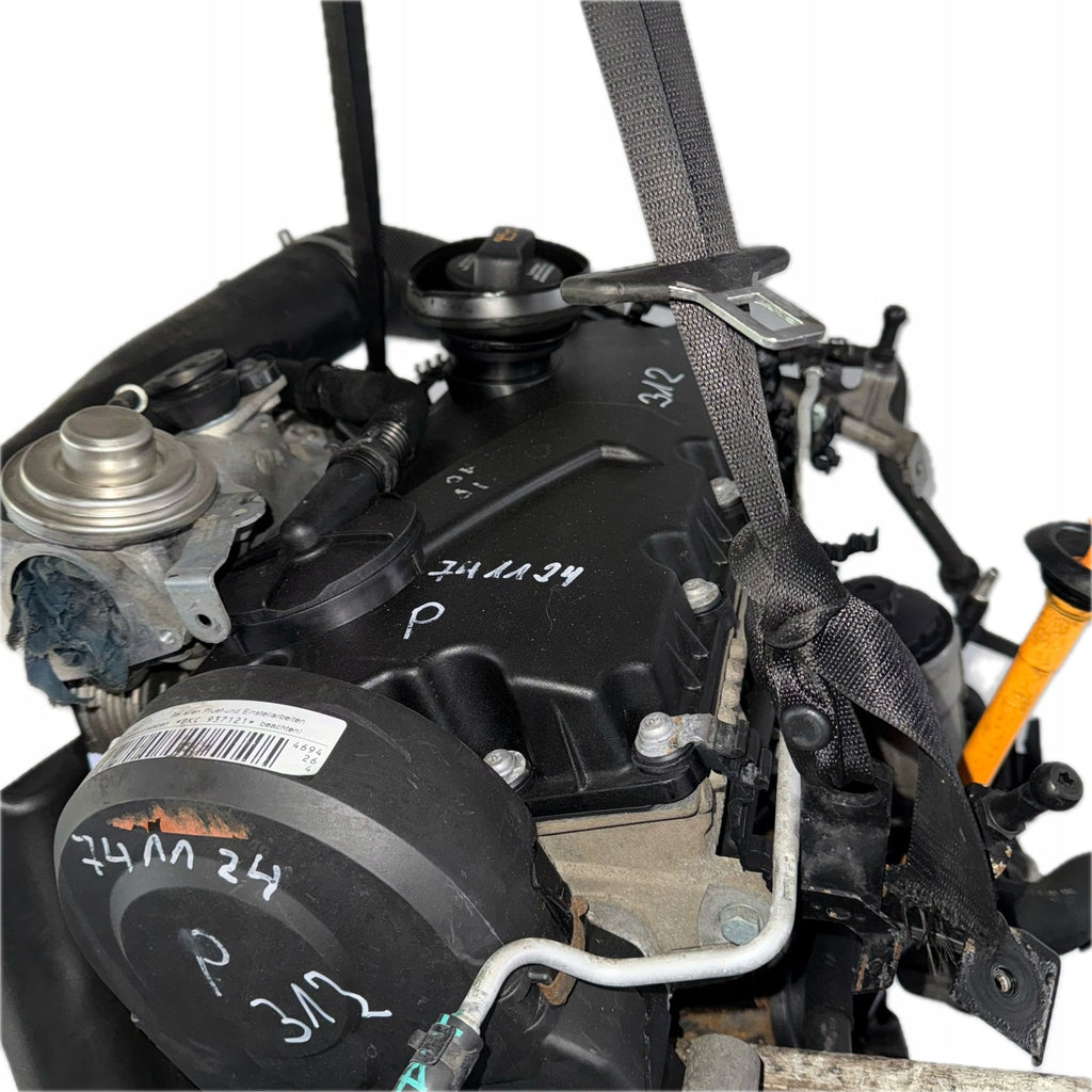 Motor VW Passat Golf V Touran BKC BXE BRU 1.9 TDI 105PS Diesel Engine Komplett