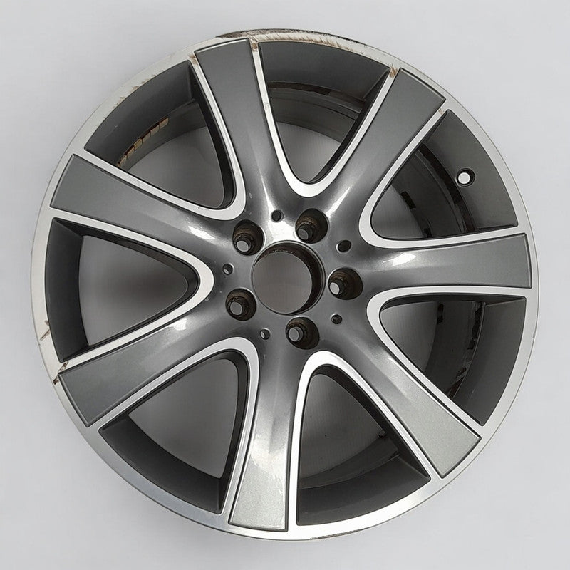 1x Alufelge 18 Zoll 8.0" 5x112 41ET Glanz Grau A2224011002 Mercedes-Benz Mg