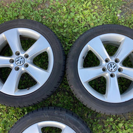 1x Alufelge 17 Zoll 3C8601025F VW Passat B7 Rim Wheel FEL8117034698ea