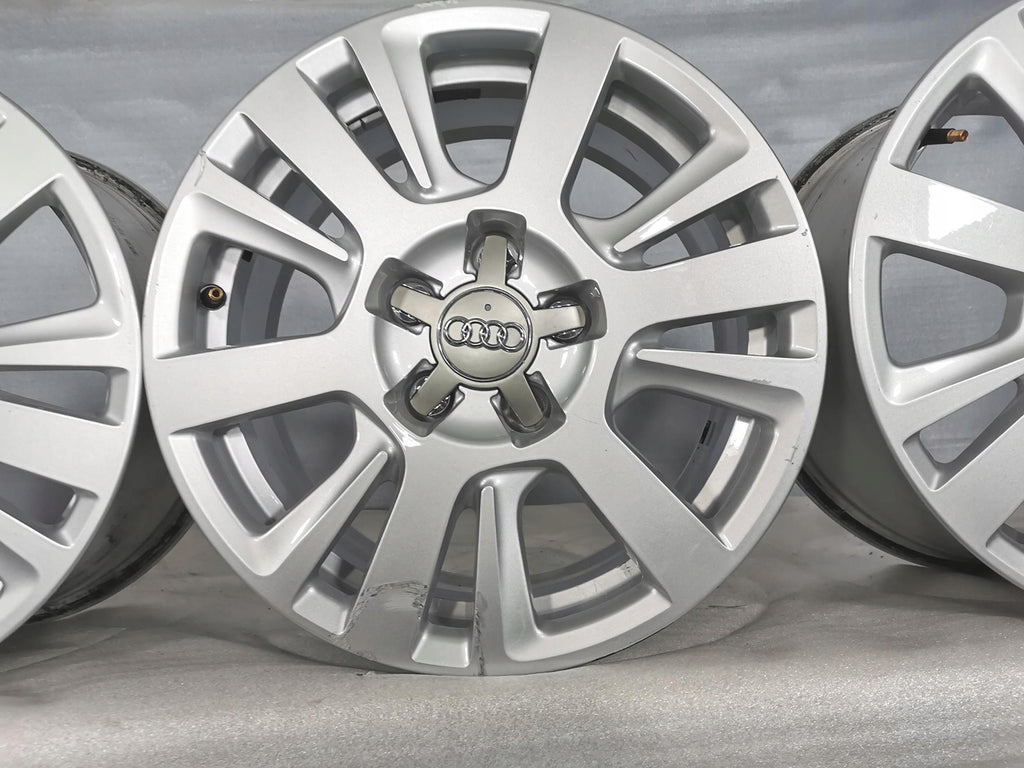 4x Alufelge 16 Zoll 7.5" 5x112 45ET Glanz Silber 4F0601025CA Audi C6 A4 B6 B7