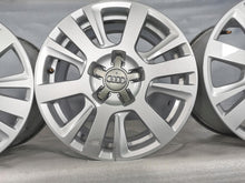 Load image into Gallery viewer, 4x Alufelge 16 Zoll 7.5&quot; 5x112 45ET Glanz Silber 4F0601025CA Audi C6 A4 B6 B7