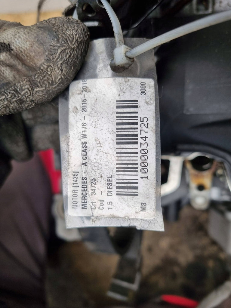 Motor Mercedes-Benz Nissan Citan K9KF452 1.5 CDI 121TKm Benzin Engine Unkomplett