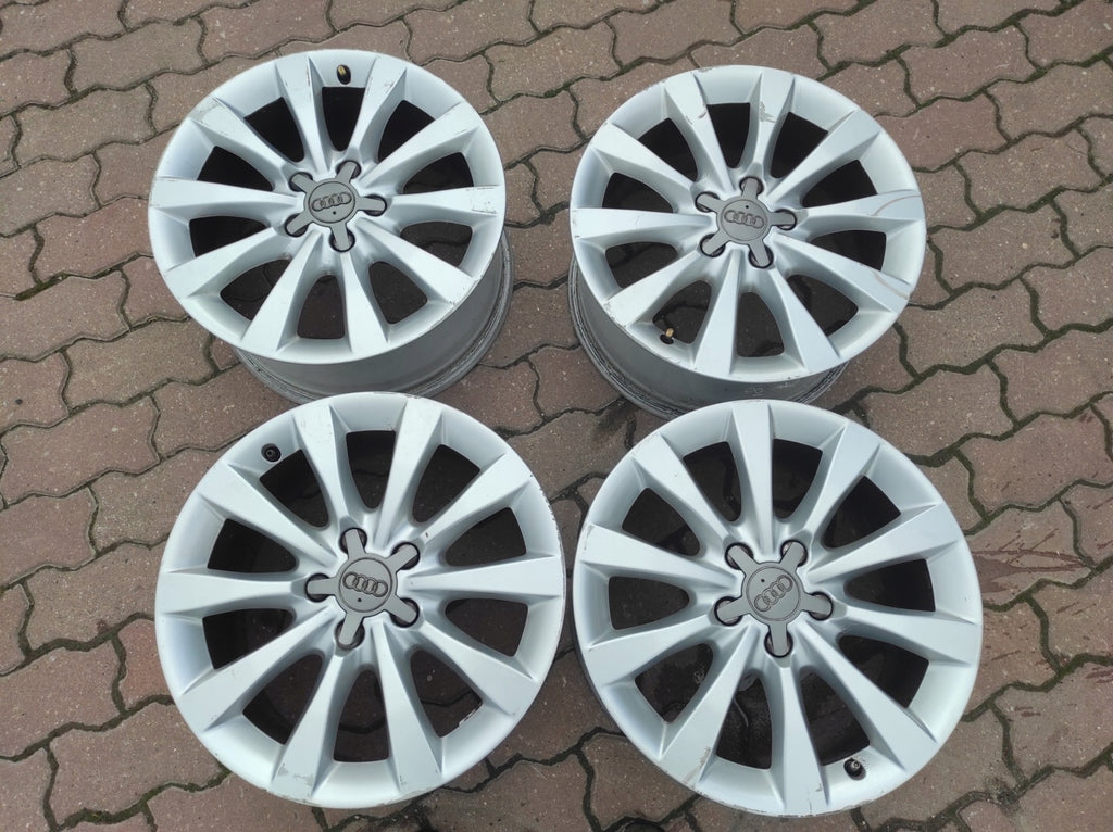 4x Alufelge 17 Zoll 8.0" 5x112 39ET Glanz 4G0601025BH Audi A6 C7 Rim Wheel FEL1816291803fg