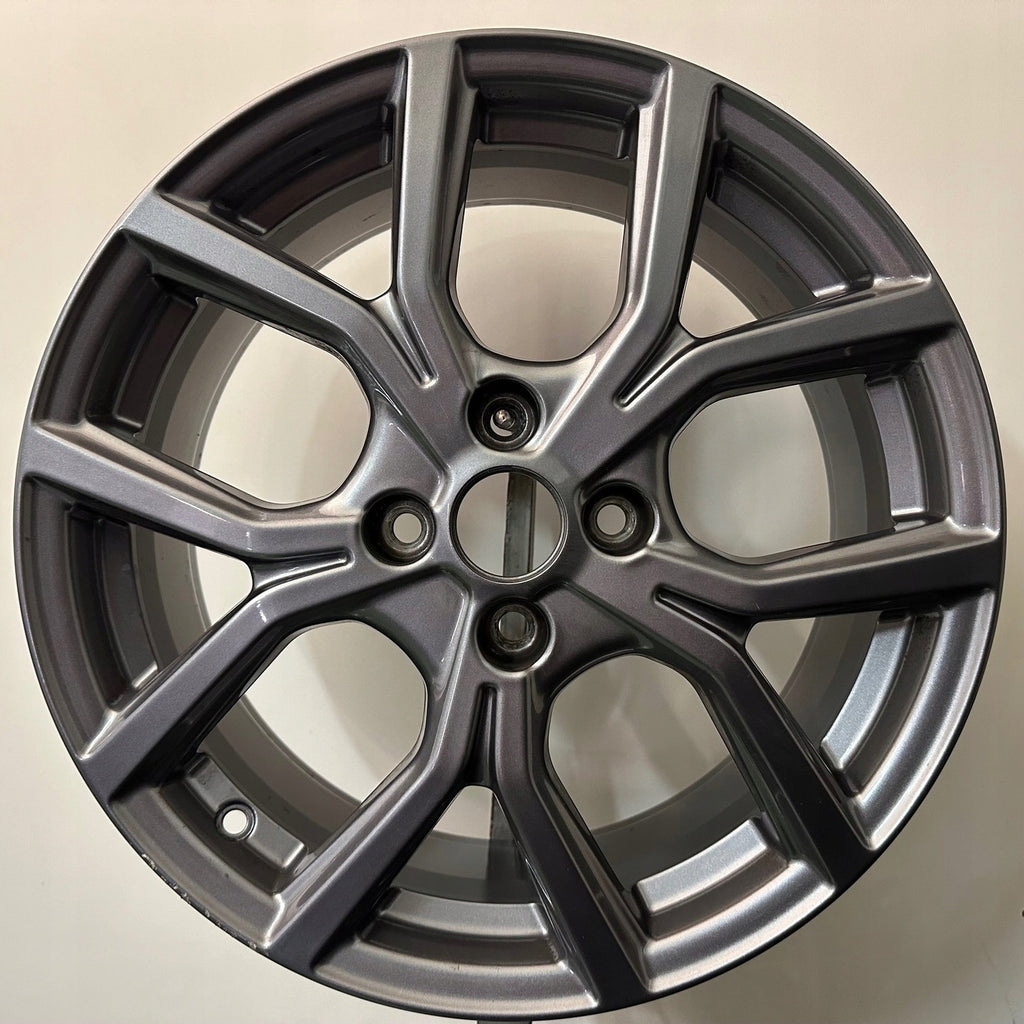 1x Alufelge 17 Zoll 7.0" 4x108 47 5ET Glanz Grau N1BC-1007-EA Ford Ecosport