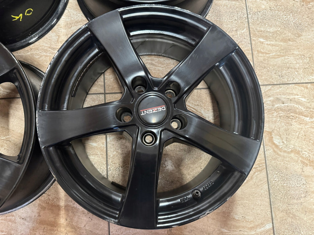 4x Alufelge 16 Zoll 7.5" 5x112 35ET Glanz Schwarz Audi I Rim Wheel FEL7606703151sf