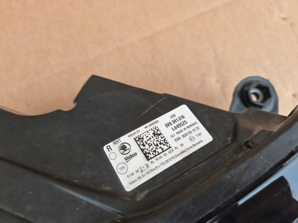 Frontscheinwerfer Skoda Fabia I 6VB941016 FALSE Scheinwerfer Headlight SCH8368177681jz