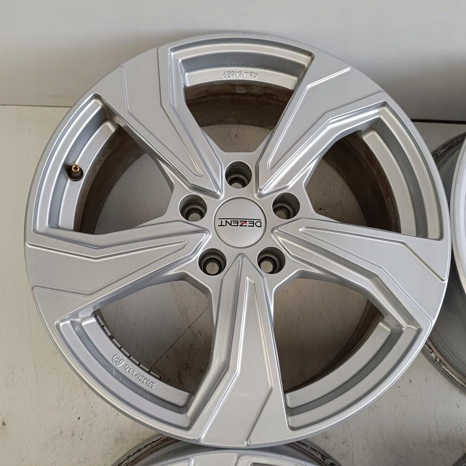4x Alufelge 17 Zoll 7.5" 5x112 46ET Glanz Silber Audi I Rim Wheel FEL6718494606ac