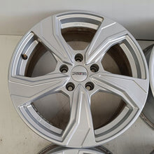 Laden Sie das Bild in den Galerie-Viewer, 4x Alufelge 17 Zoll 7.5" 5x112 46ET Glanz Silber Audi I Rim Wheel FEL6718494606ac
