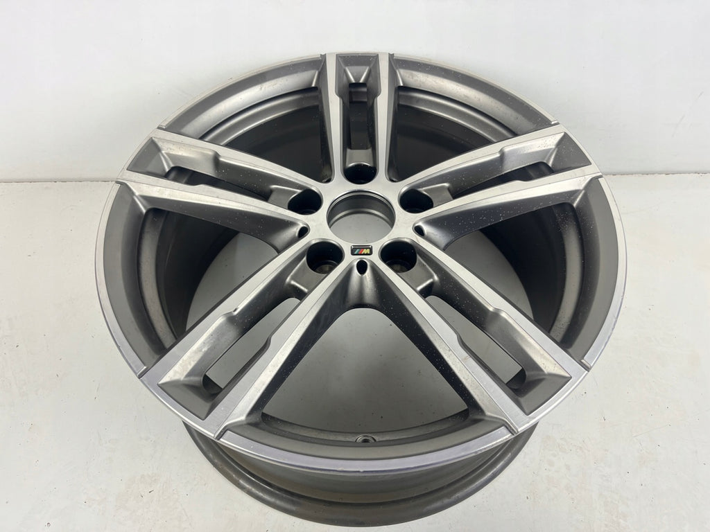 1x Alufelge 18 Zoll 8.0" 5x120 52ET Glanz Schwarz 8009703 BMW 1 F21 F20 FEL5584449771dg