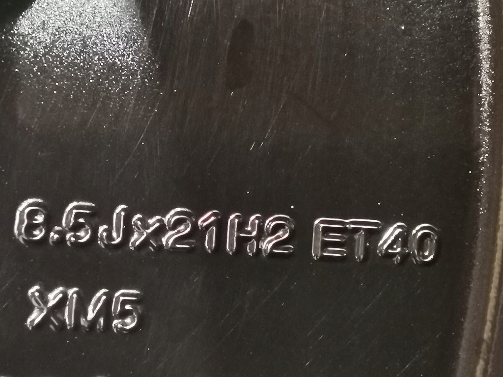 1x Alufelge 21 Zoll 8.5" 5x112 40ET 11A601025B VW Id.5 Id.4 Rim Wheel FEL3799021194aw