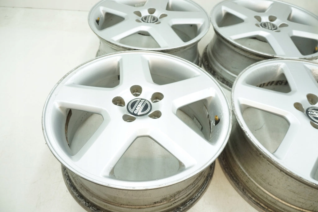 1x Alufelge 17 Zoll 7.0" 5x108 52 5ET Glanz Silber 30647089 Volvo S40 Ii