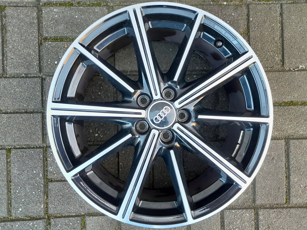 1x Alufelge 17 Zoll 7.0" 5x100 43ET Silber 82A601025AC Audi A1 Rim Wheel FEL2546239375rn