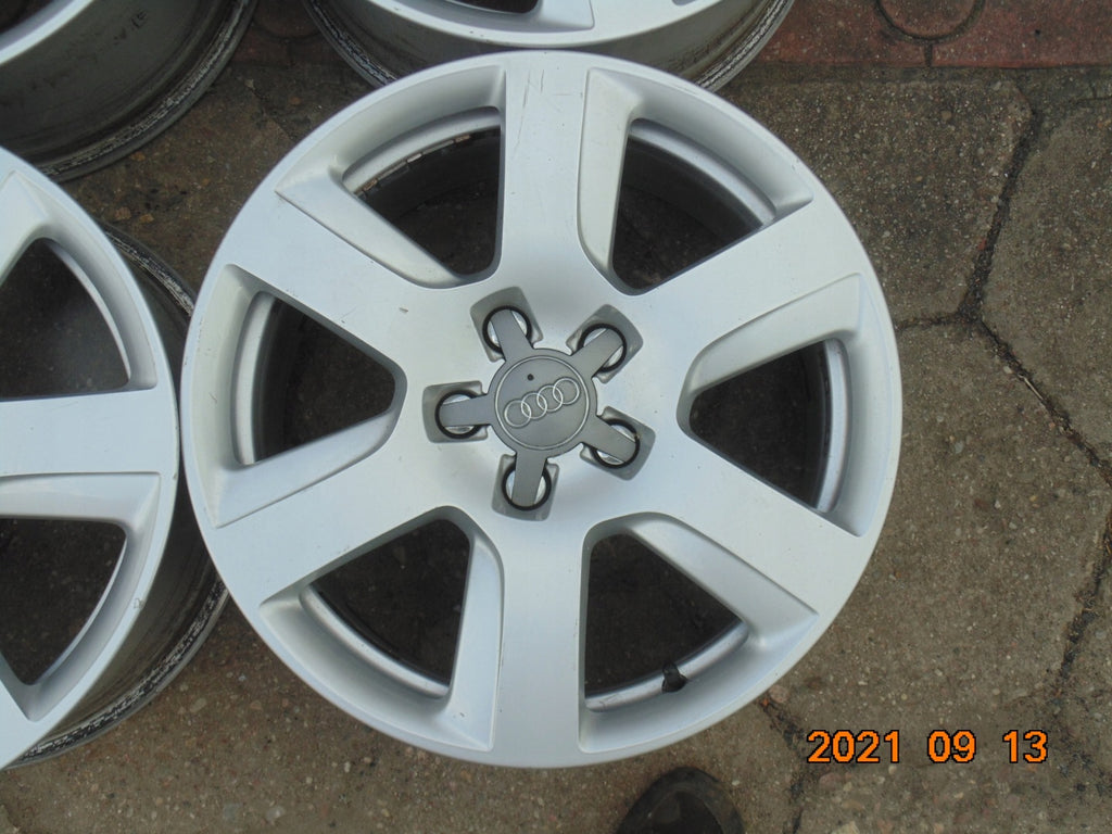 4x Alufelge 17 Zoll 8.0" 5x112 30ET Glanz Silber 4H0601025 Audi A8 Rim Wheel FEL5263141232cr