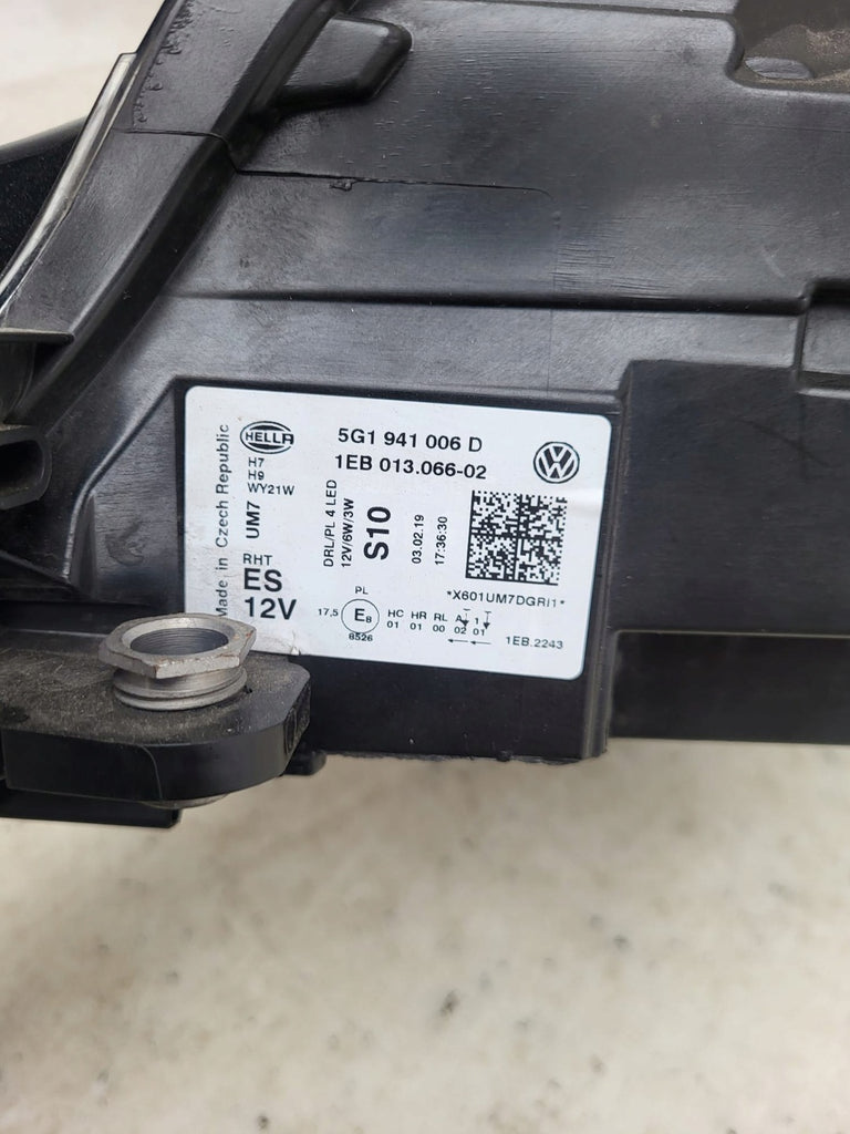 Frontscheinwerfer VW Golf VII 5G1941006D Rechts Scheinwerfer Headlight SCH9927941685oc