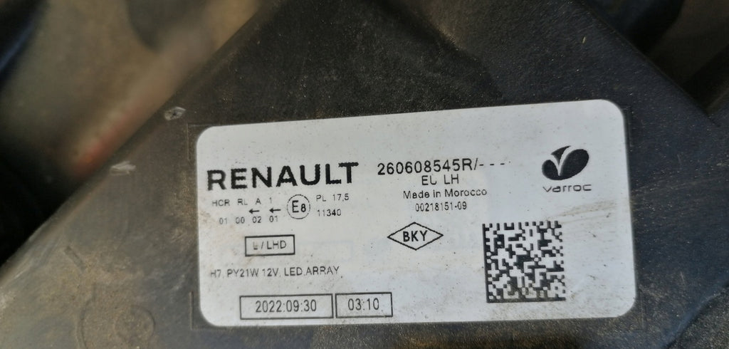 Frontscheinwerfer Dacia Sandero Jogger 260608545R Links Scheinwerfer Headlight SCH8801342679ff