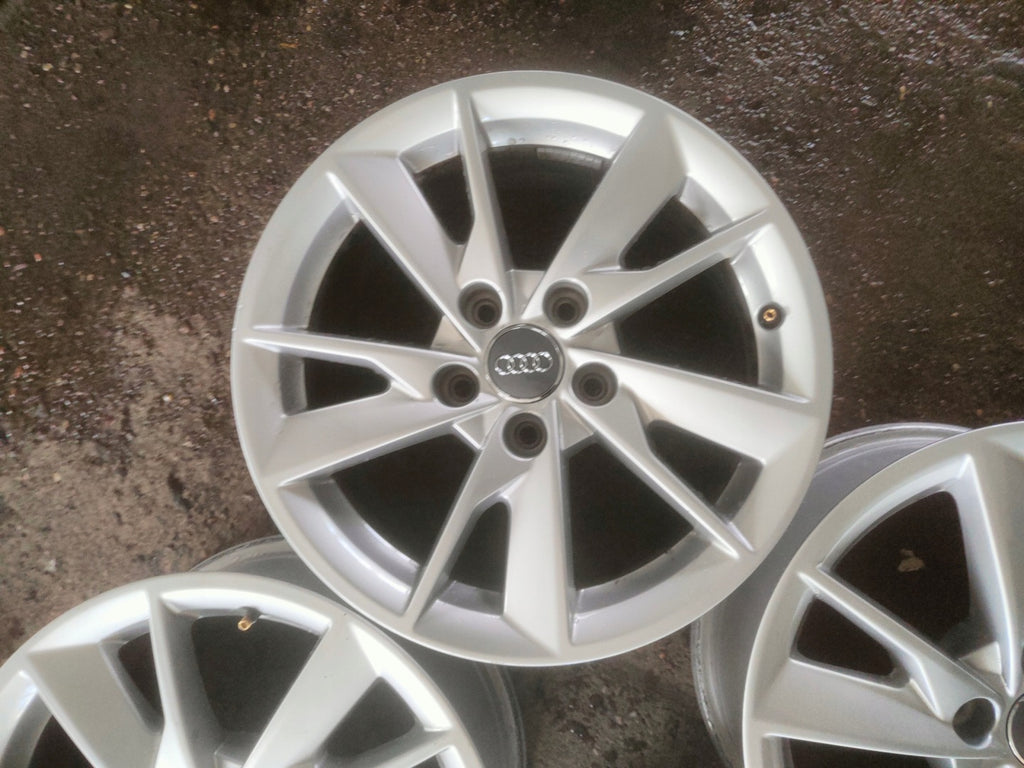 4x Alufelge 16 Zoll 7.0" 5x112 35ET Glanz Silber 8W0601025 Audi A4 B8 Rim Wheel FEL4616345222dx