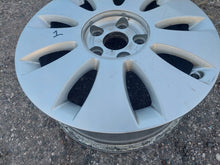Load image into Gallery viewer, 1x Alufelge 16 Zoll 6.5" 5x112 50ET Glanz Silber 8P0601025AA Audi B6 B7 FEL4032186513zw