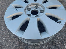 Load image into Gallery viewer, 1x Alufelge 16 Zoll 6.5" 5x112 50ET Glanz Silber 8P0601025AA Audi B6 B7 FEL4032186513zw