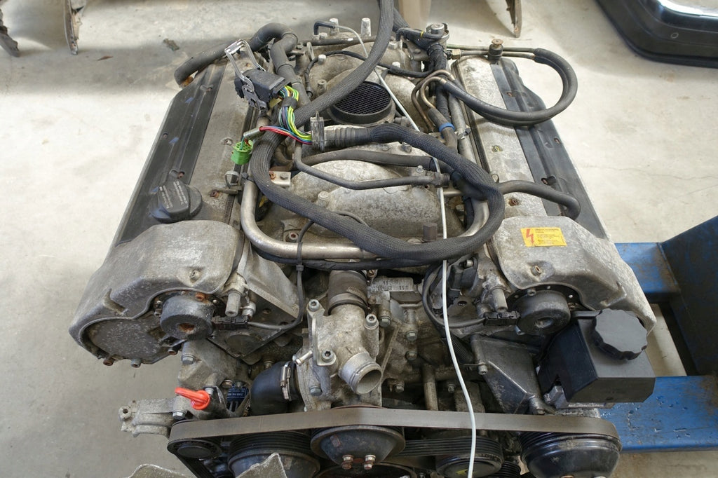 Motor Mercedes-Benz W140 W210 119981 4.2 279PS 205kW 128TKm 1997 Benzin Komplett