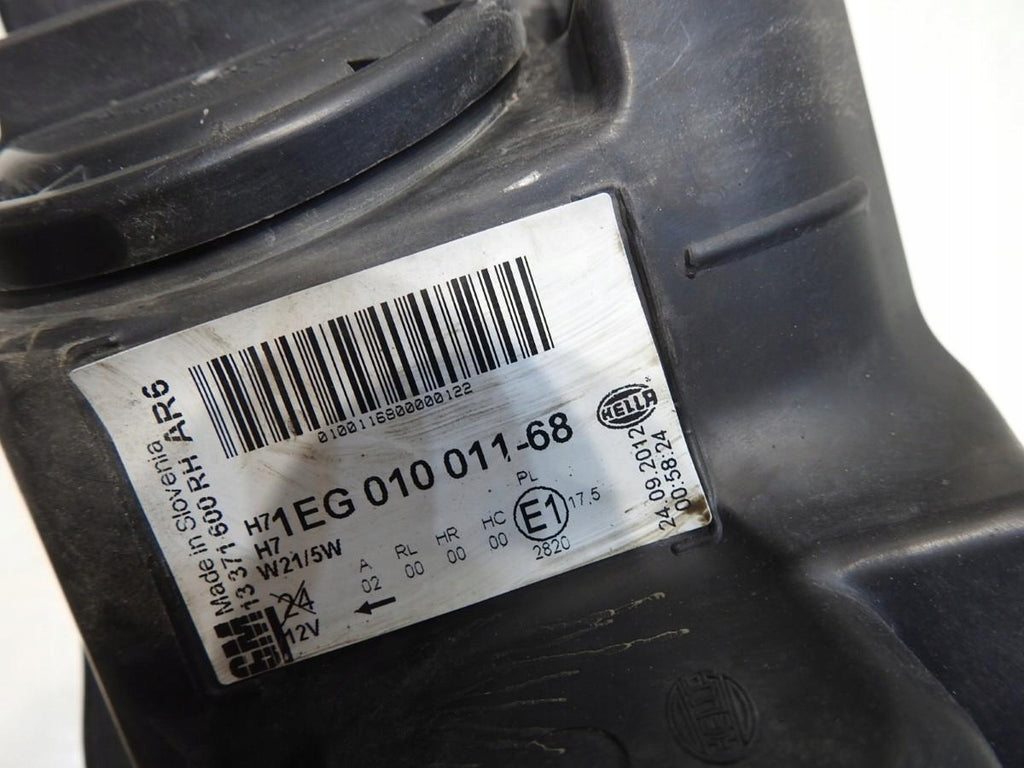 Frontscheinwerfer Opel Astra J 1EG010011-68 Rechts Scheinwerfer Headlight SCH8723561334fq