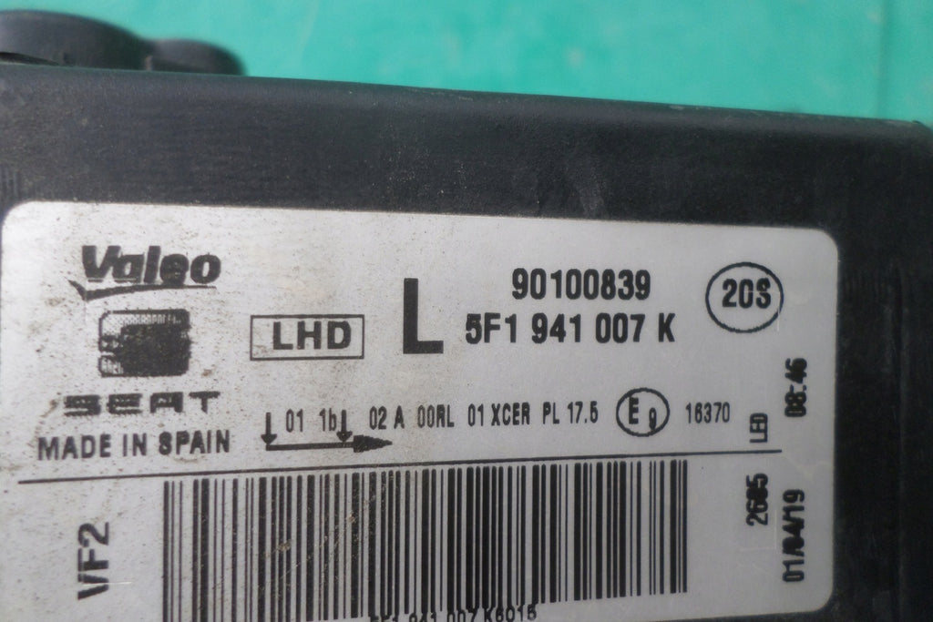 Frontscheinwerfer Seat Leon 5F1941007K LED Links Scheinwerfer Headlight