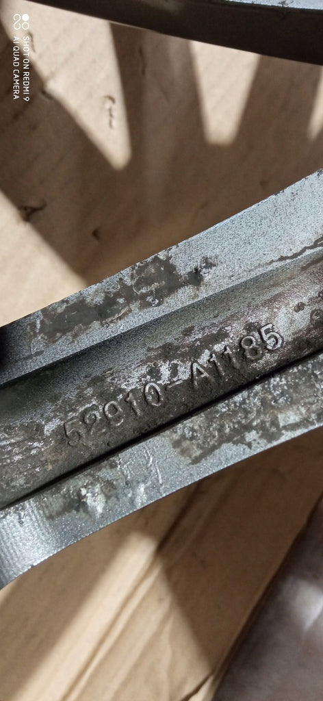 1x Alufelge 18 Zoll 7.5" 5x114.3 49ET Glanz Grau 52910-A1185 Hyundai Santa Fe