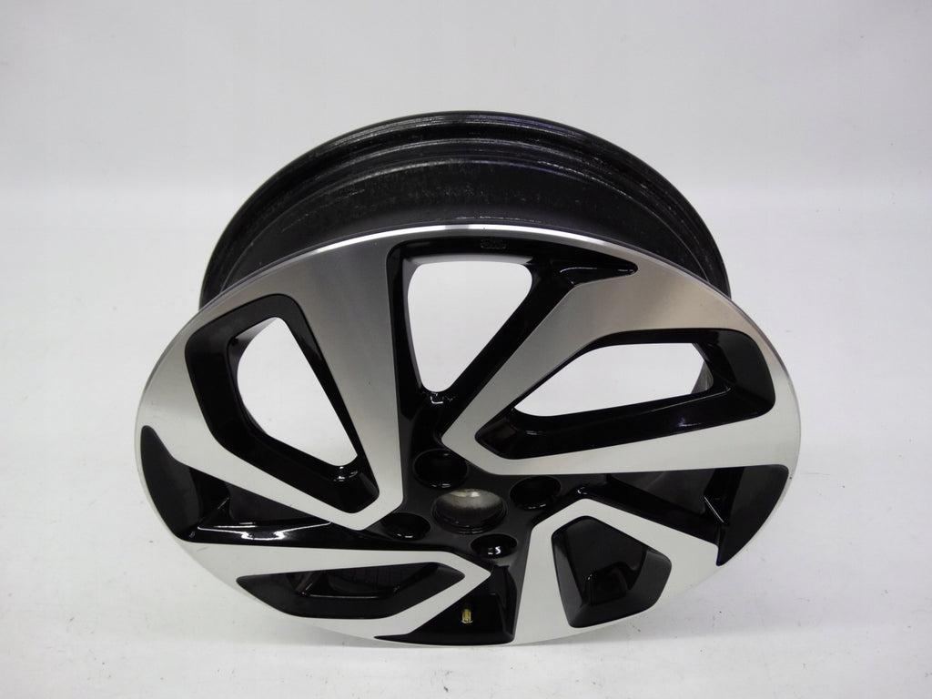 1x Alufelge 17 Zoll 5.0" 4x100 40ET Glanz Schwarz CMS1210-1 Toyota Aygo X FEL4816115071qj