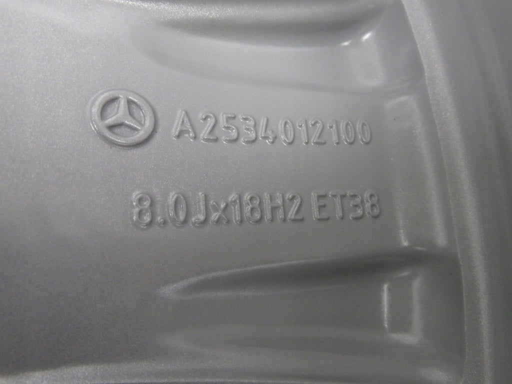 4x Alufelge 18 Zoll 8.0" 5x112 38ET Glanz Silber A2534012100 Mercedes-Benz Glc FEL7231651318tx