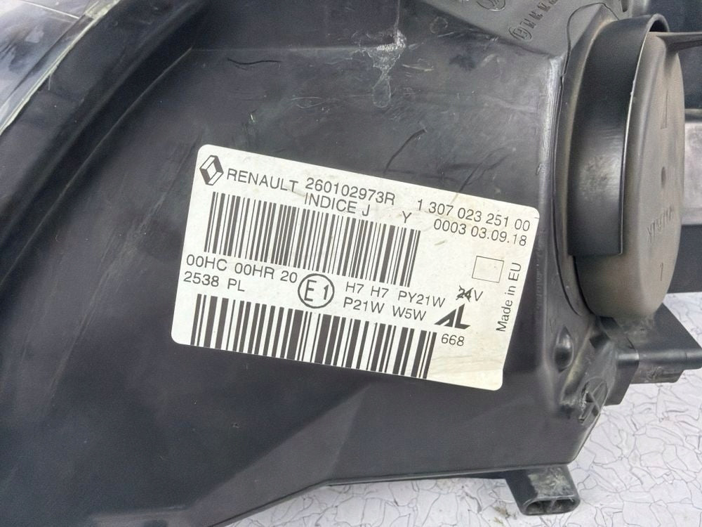 Frontscheinwerfer Renault Megane III 260102973 Rechts Scheinwerfer Headlight SCH2136293518cq