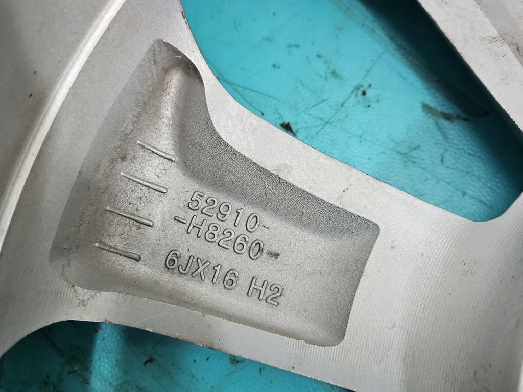 1x Alufelge 16 Zoll 6.0" 4x100 49ET 52910-H8260 Kia Rio Iv Rim Wheel FEL2088568288ko