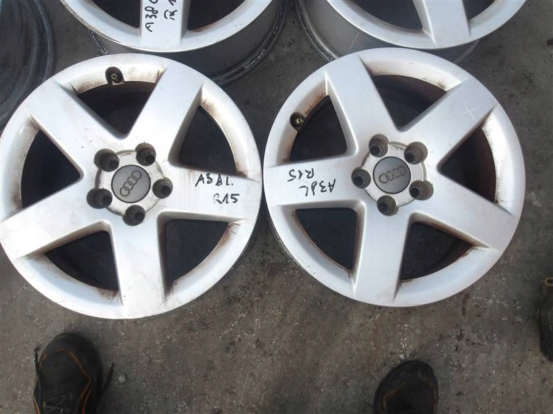 4x Alufelge 15 Zoll 6.0" 5x100 38ET 8L061025P Audi A3 Rim Wheel FEL7702347701ba