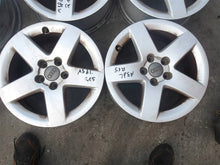 Load image into Gallery viewer, 4x Alufelge 15 Zoll 6.0" 5x100 38ET 8L061025P Audi A3 Rim Wheel FEL7702347701ba