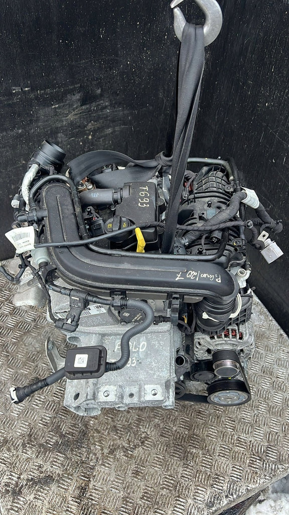 Motor VW Polo DLAC 1.0 TSI 95PS 70kW 2011 Benzin Engine Komplett