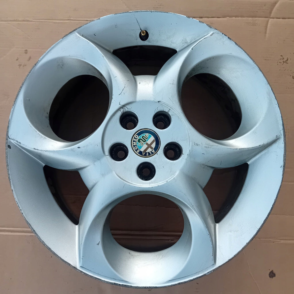 1x Alufelge 17 Zoll 7.0" 4x98 40 5ET Silber 46806955 Alfa Romeo 147 Rim Wheel FEL8951792283my