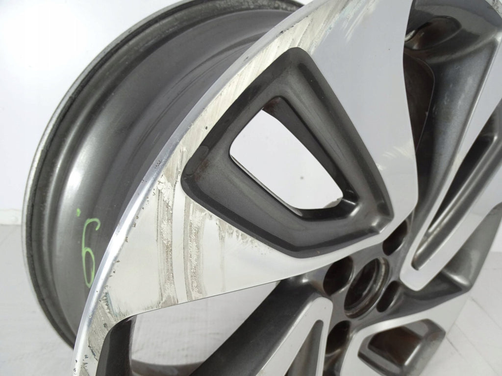 1x Alufelge 17 Zoll 6.5" 4x100 43ET 52910-1W850 Kia Rio Rim Wheel FEL5901083966tc