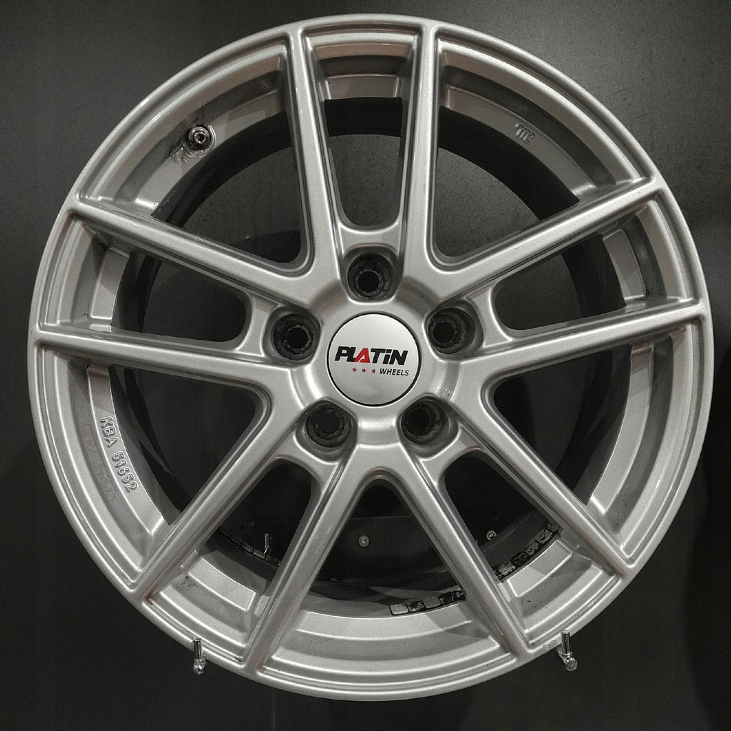 4x Alufelge 16 Zoll 7.0" 5x112 35ET Glanz Silber KBA51652 Audi C7 A4 B8 FEL8916824789qd