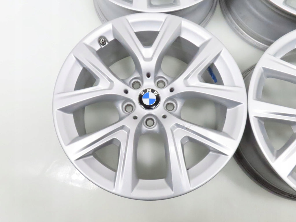 4x Alufelge 17 Zoll 6.5" 5x112 39ET Glanz Silber 6856076 BMW F39 X1 F48 FEL2412237320zg