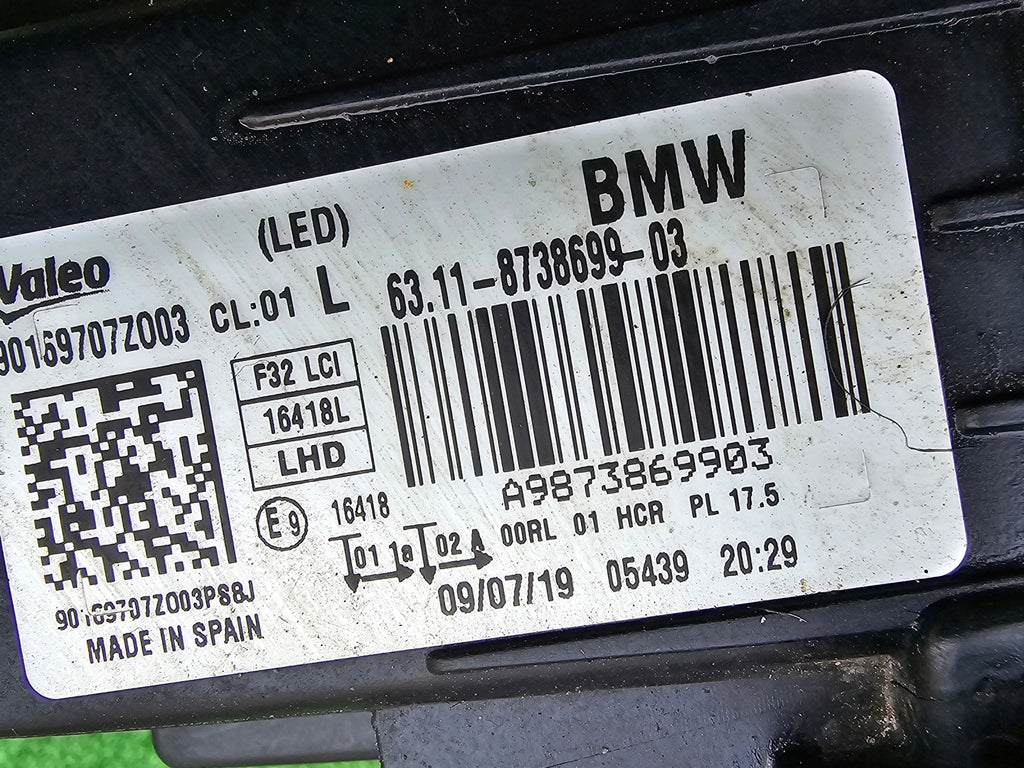 Frontscheinwerfer BMW 4 F36 F32 F33 8738699-03 Full LED Links Headlight SCH5423615068gb