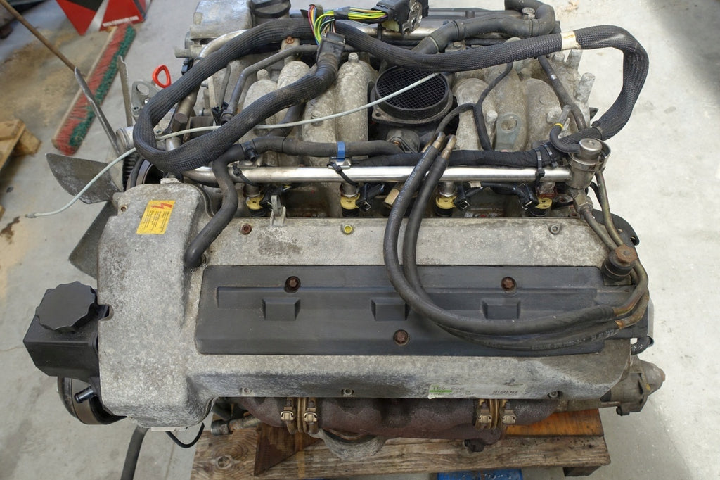 Motor Mercedes-Benz W140 W210 119981 4.2 279PS 205kW 128TKm 1997 Benzin Komplett