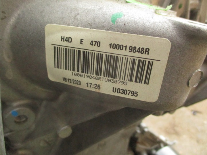 Motor Dacia Renault Duster H4DE470 1.0 91PS 67kW 57TKm 2021 Benzin Unkomplett MOT6599056156nb