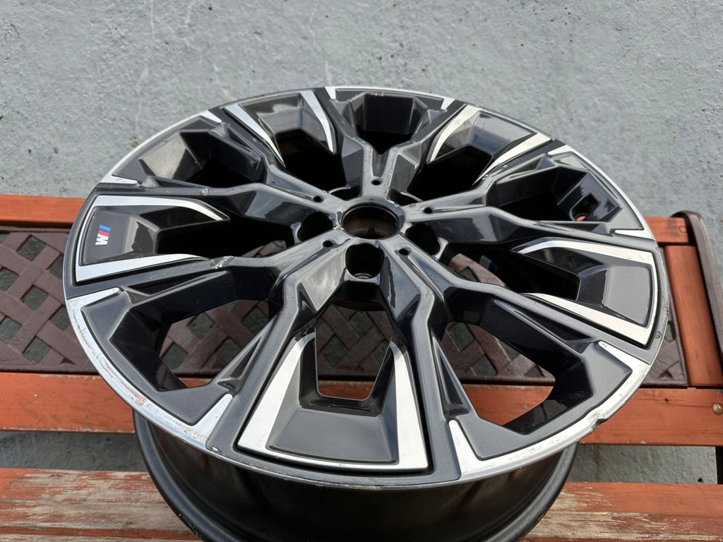1x Alufelge 20 Zoll 8.0" 5x112 50ET Glanz Schwarz 6896094 BMW X2 F39 Rim Wheel FEL4914186203ax