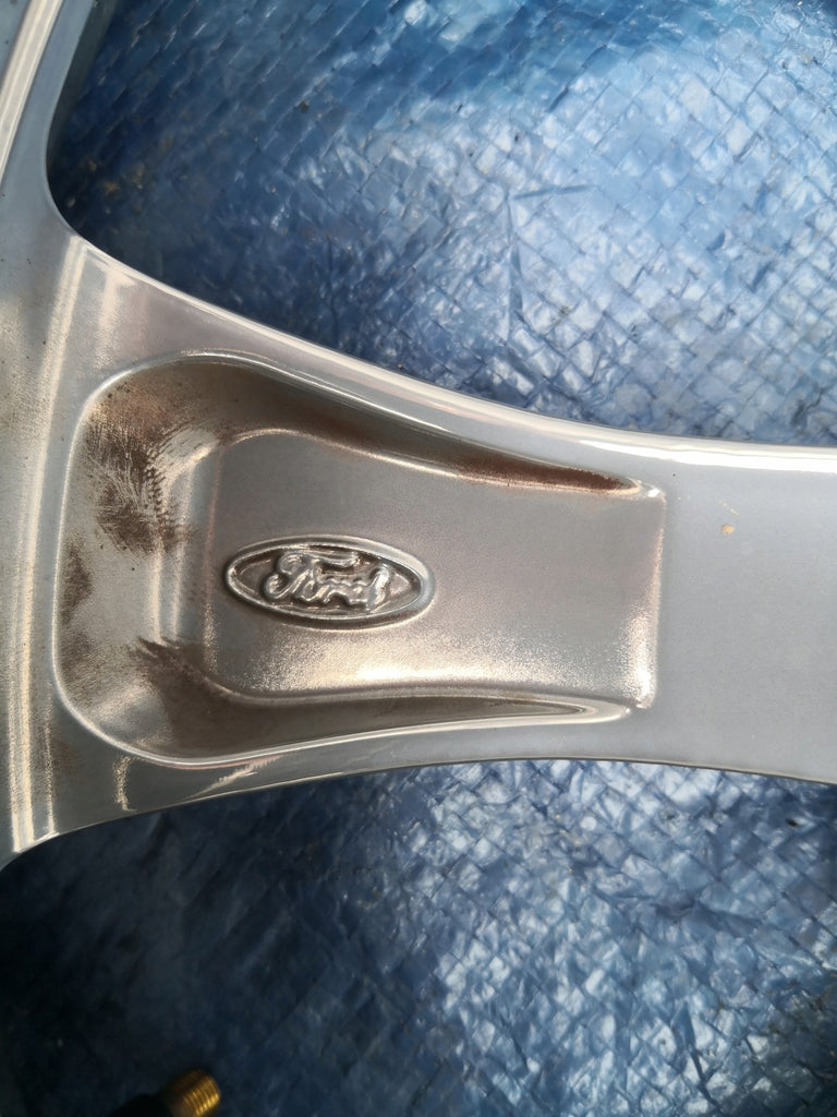 1x Alufelge 18 Zoll 7.0" 4x108 47ET Glanz Silber H1BC-1007-E1A Ford Fiesta