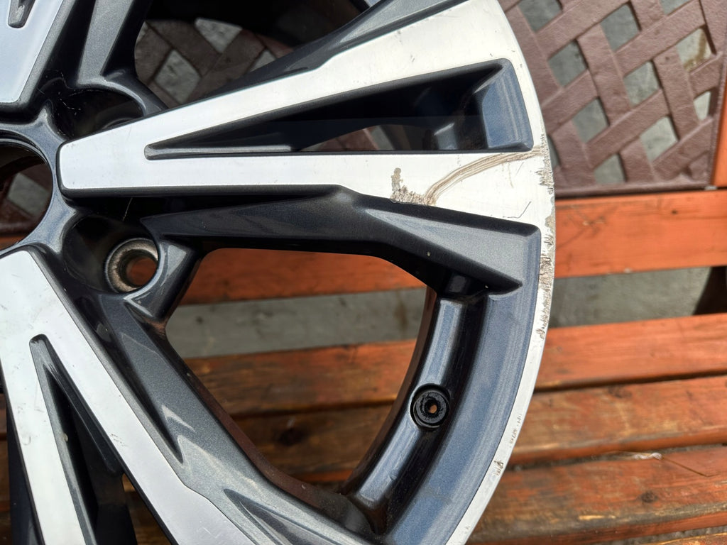 1x Alufelge 18 Zoll 7.0" 5x114.3 40ET Glanz Graphit HVO3BMB94 Nissan Qashqai FEL8834561616hm