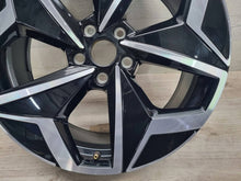 Laden Sie das Bild in den Galerie-Viewer, 1x Alufelge 19 Zoll 7.5" 5x112 50ET Glanz Schwarz 10A601025J VW Id.3 Rim Wheel FEL5860150077mf