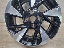 Laden Sie das Bild in den Galerie-Viewer, 1x Alufelge 16 Zoll 6.5" 4x108 32ET Glanz Schwarz 9833892580 Opel Corsa F FEL5075820980gm