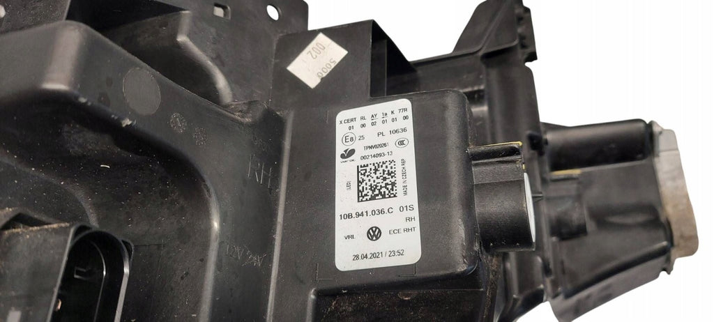 Frontscheinwerfer VW Id.3 10B941036C Rechts Scheinwerfer Headlight SCH8565726276gu