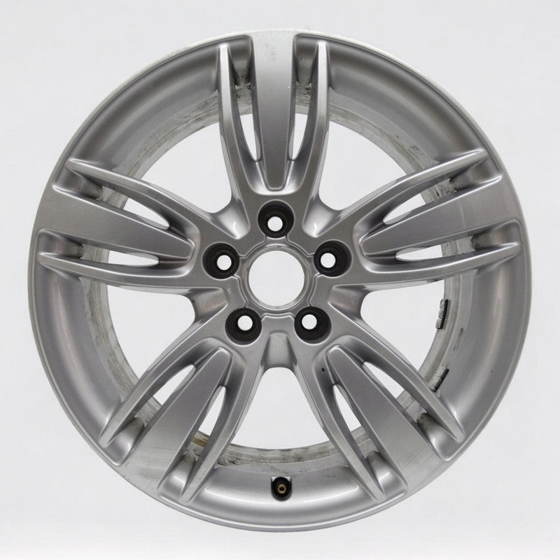 1x Alufelge 17 Zoll 6.5" 5x112 33ET Glanz Silber 8U0601025E Audi Q3 Rim Wheel